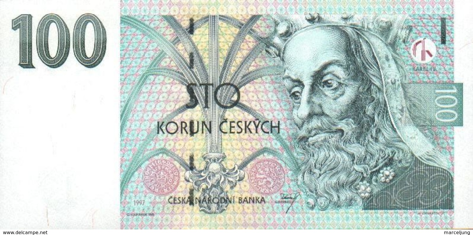 100 Korun Czech Republic UNC 1997 - República Checa