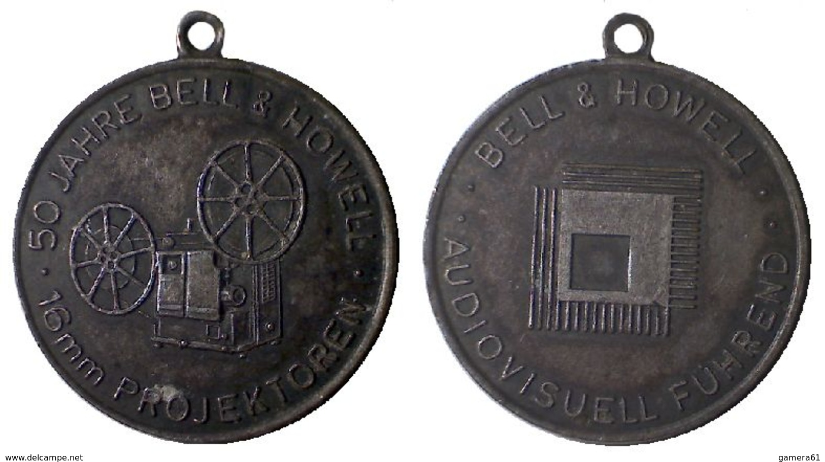 02326 MEDAL 50 JAHRE BELL & HOWELL 16MM PROJEKTOREN BELL & HOWELL AUDIOVISUEL FUHREND - Other & Unclassified