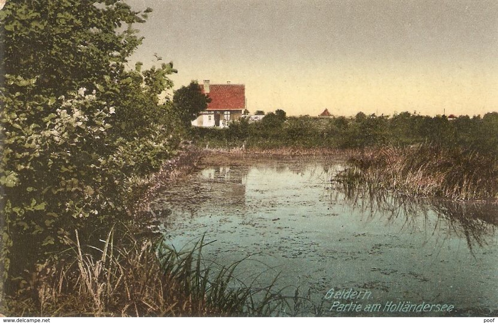 Geldern : Partie Am Holländersee 1923 ( Militaire Post ) - Geldern