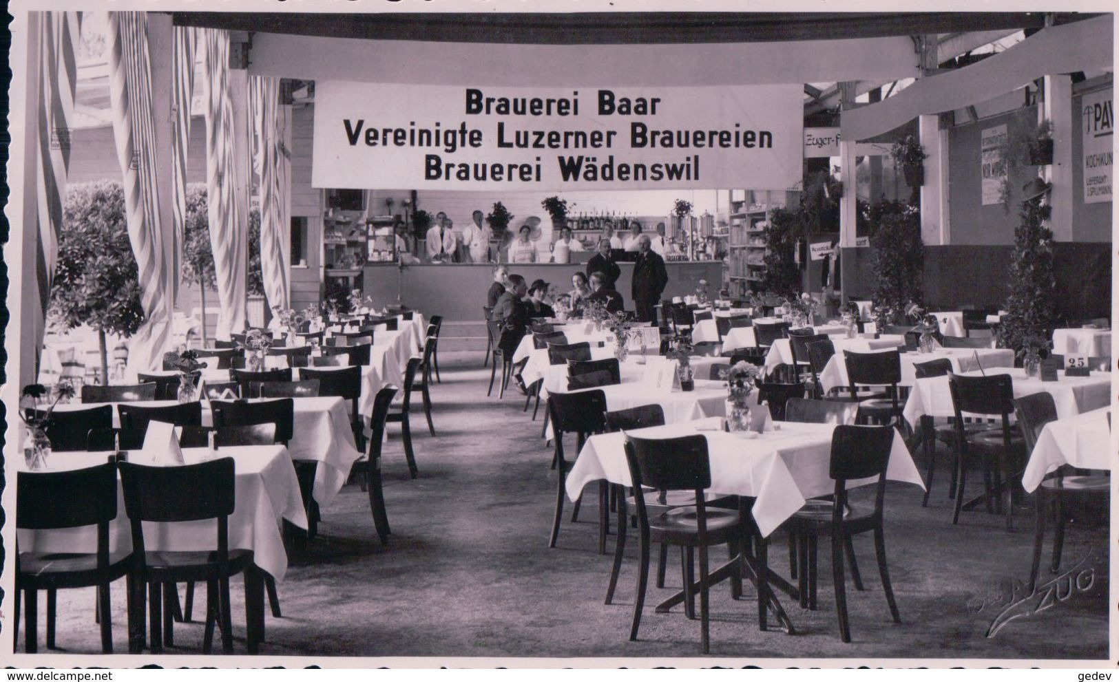 Brauerei Baar, Vereinigte Luzerner Brauereien, Brauerei Wädenswil, Photo Aug. Grau Zug (1136) - Baar