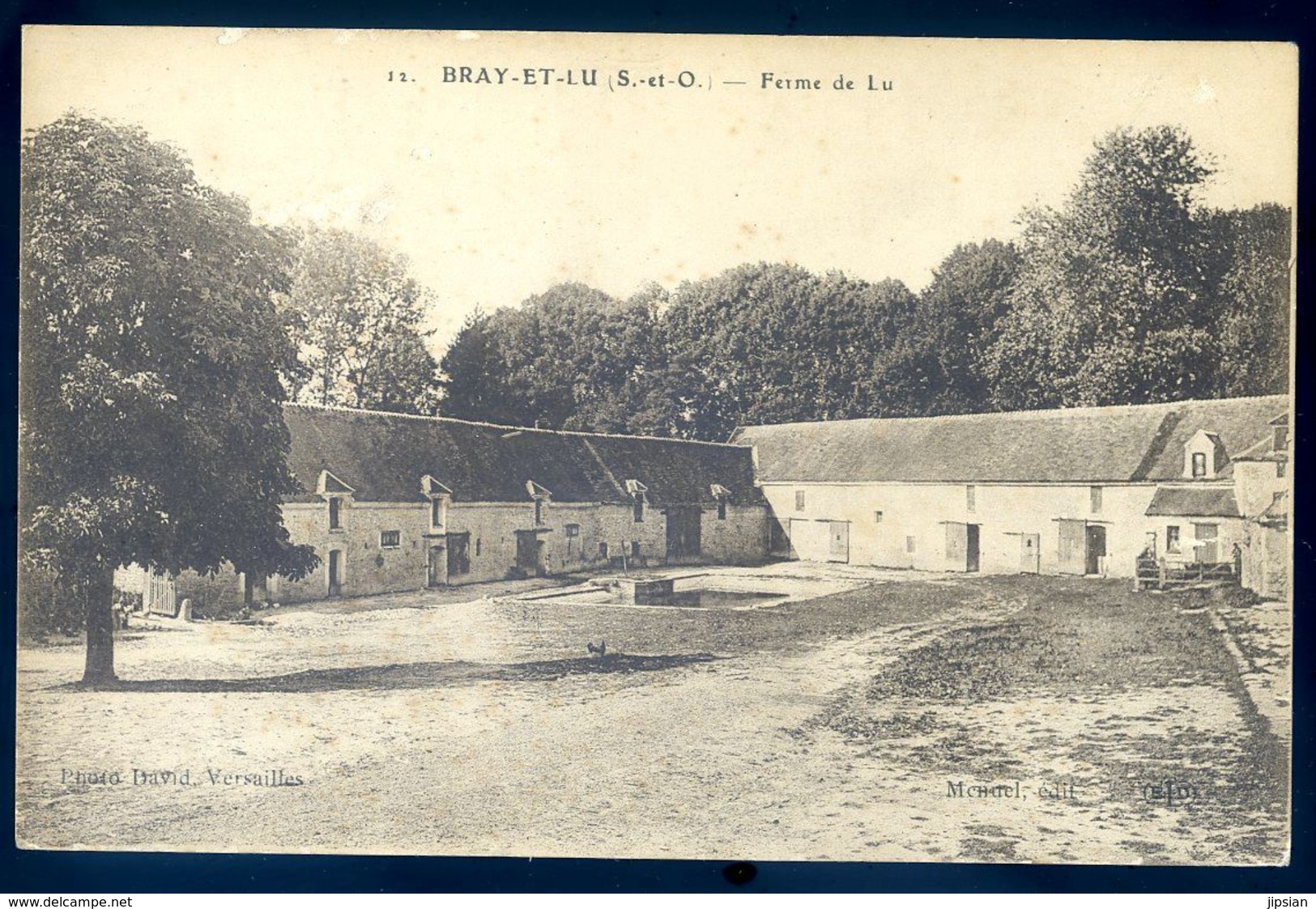 Cpa Du 95 Bray Et Lu Ferme De Lu (3)     AVR20-82 - Bray-et-Lû