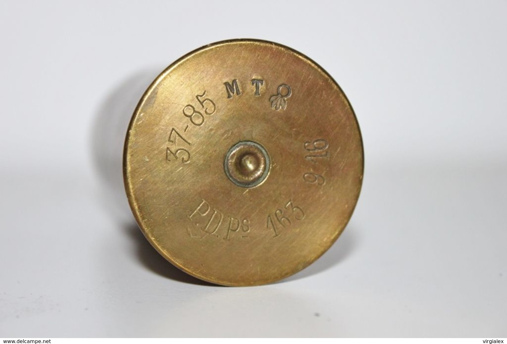 Militaria Français WW1 14/18 - Douille De Cartouche 37mm MT - Mortier De Tranchée - Pour Obus De 75mm - Sammlerwaffen