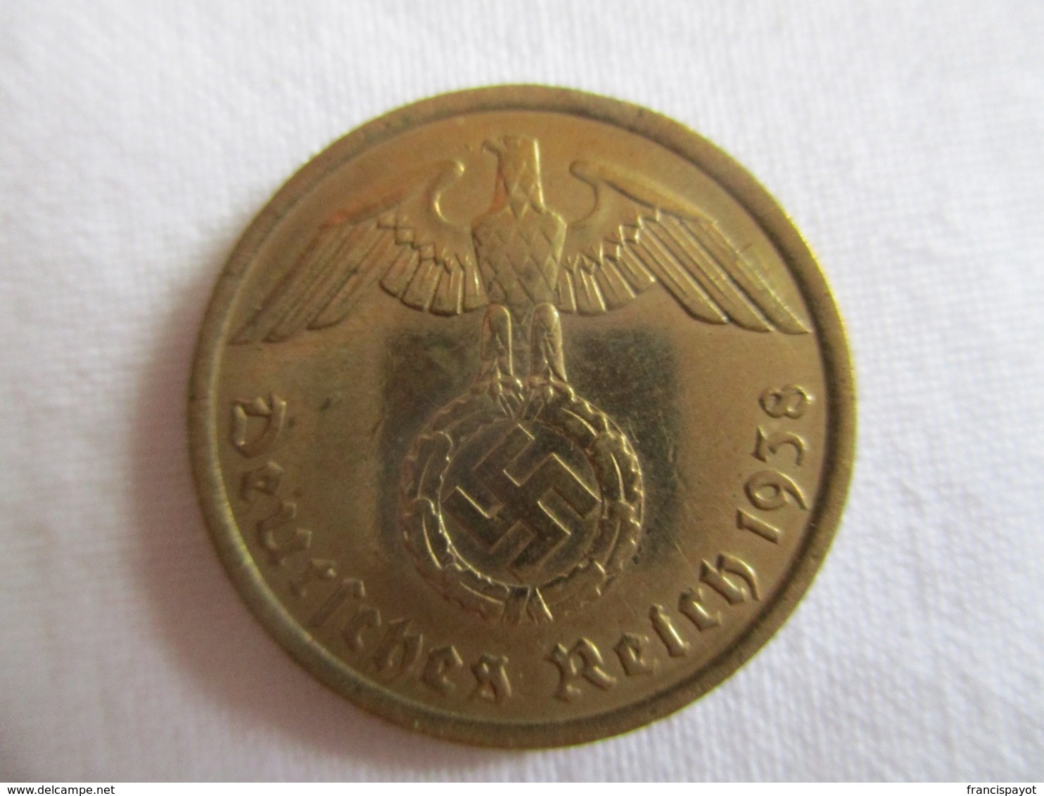 Germany: 10 Pfennig 1938 A - 10 Reichspfennig