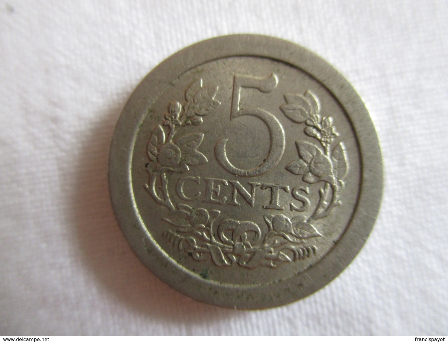 Netherlands: 5 Cents 1908 - 5 Cent