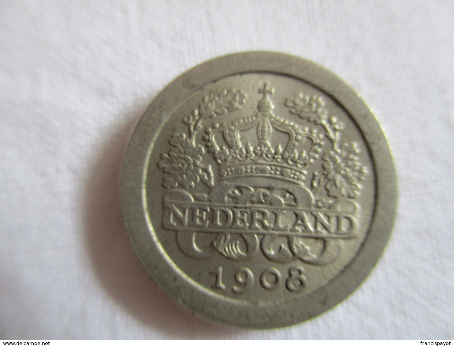 Netherlands: 5 Cents 1908 - 5 Cent