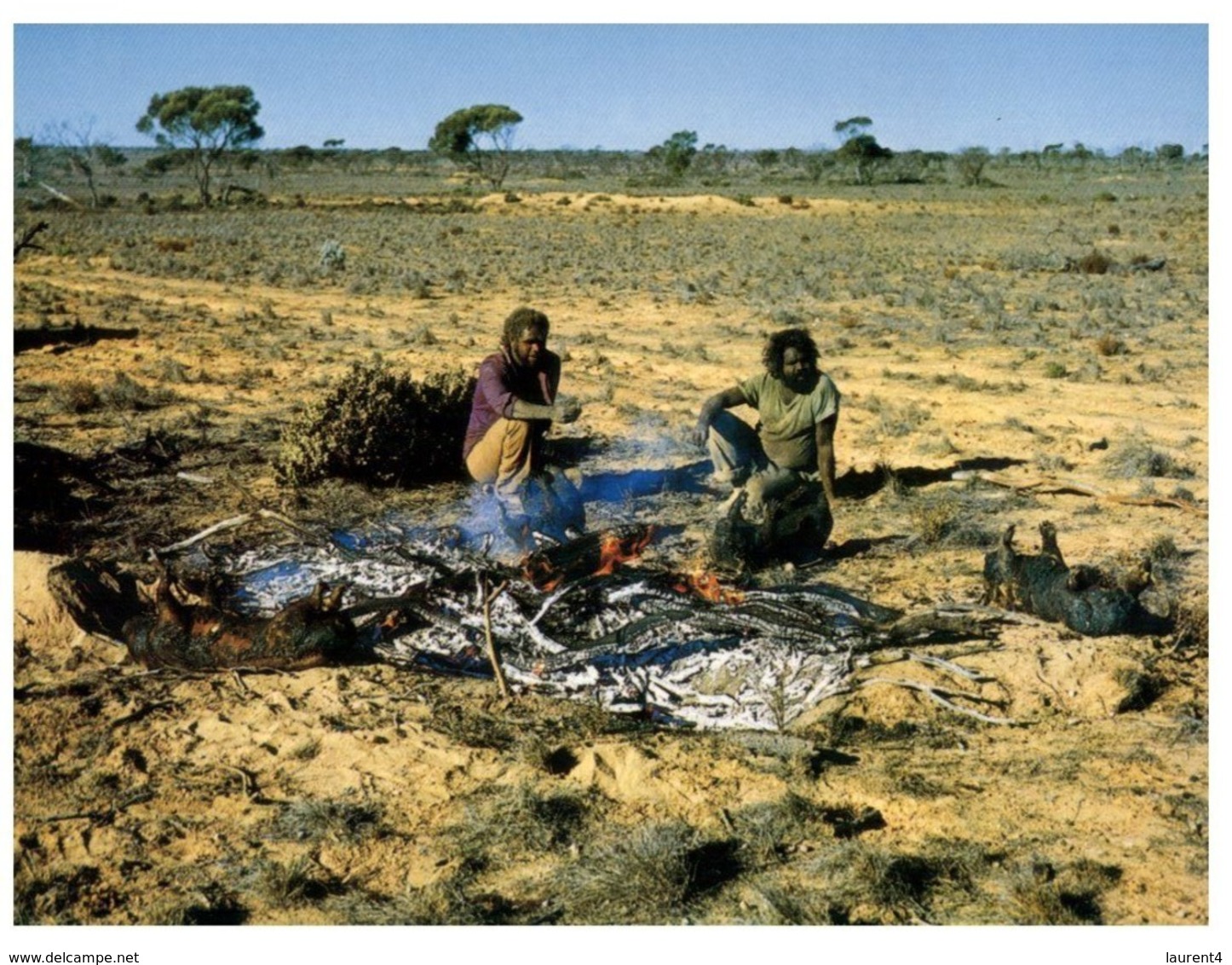 (B 6) Australia - Aboriginal Cooking Wombat - Aborigènes