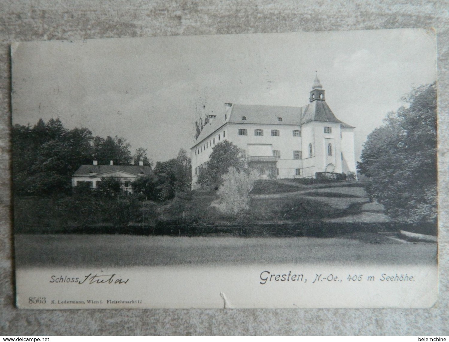 SCHLOSS                    GRESTEN N OE 406 M   SEEHOHE - Scheibbs