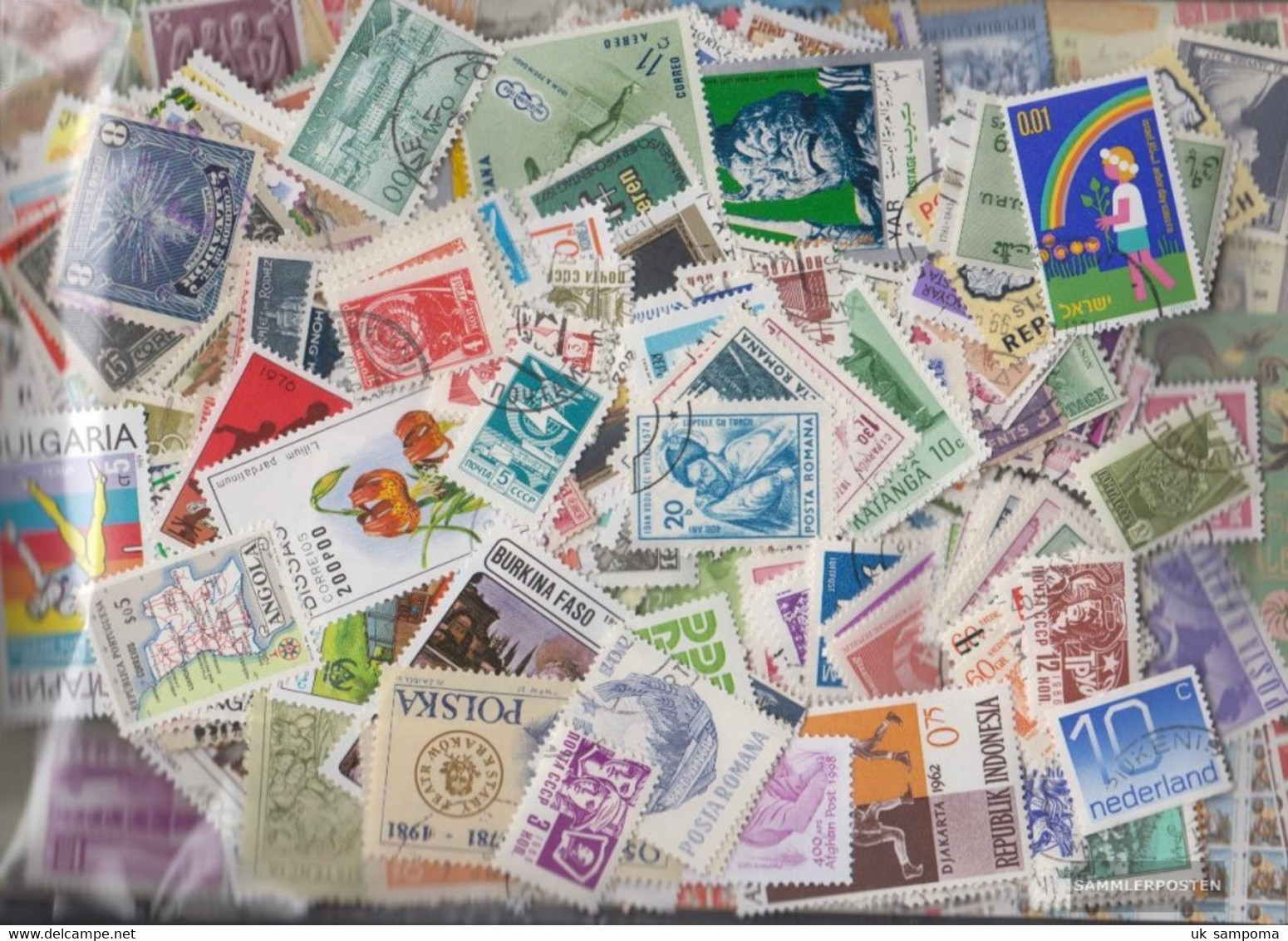 All World 1.000 Different Stamps  Out 100 Different Countries - Lots & Kiloware (min. 1000 Stück)