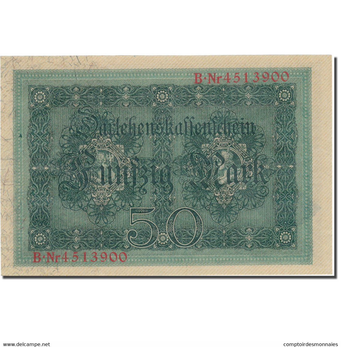 Billet, Allemagne, 50 Mark, 1914, 1914-08-05, KM:49b, SUP - 50 Mark