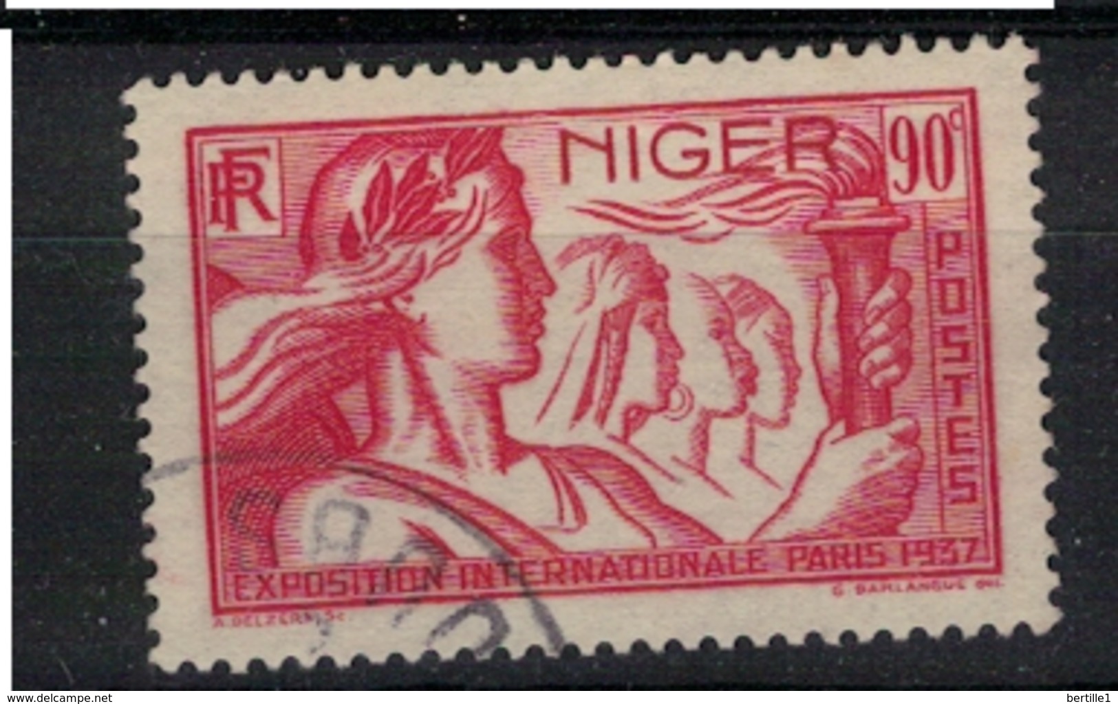 NIGER           N°  YVERT    61  OBLITERE       ( Ob   1 / 53 ) - Used Stamps