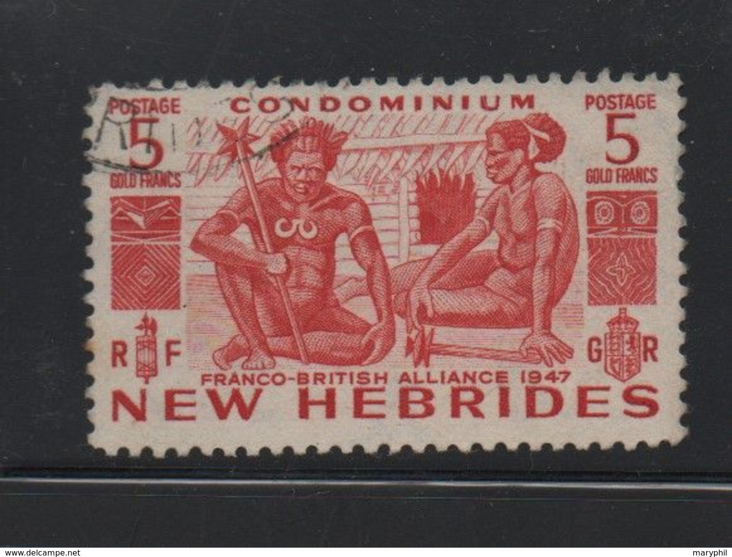 LOT 34 - NOUVELLES HEBRIDES N°165 - Cote 34 € - Used Stamps