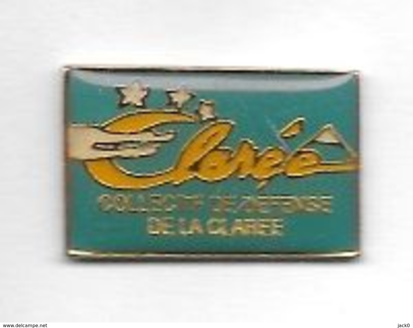 Pin's  Ville, Association  CLAREE, COLLECTIF  DE  DÉFENSE  DE  LA  CLAREE  à  05100 Val-des-Prés - Associations