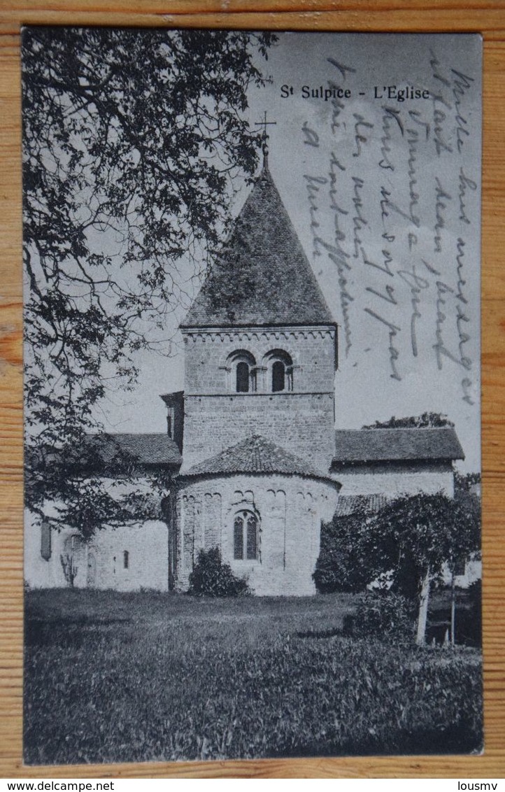 St-Sulpice - L'Eglise - Suisse / Canton De Vaud - (n°17973) - Saint-Sulpice