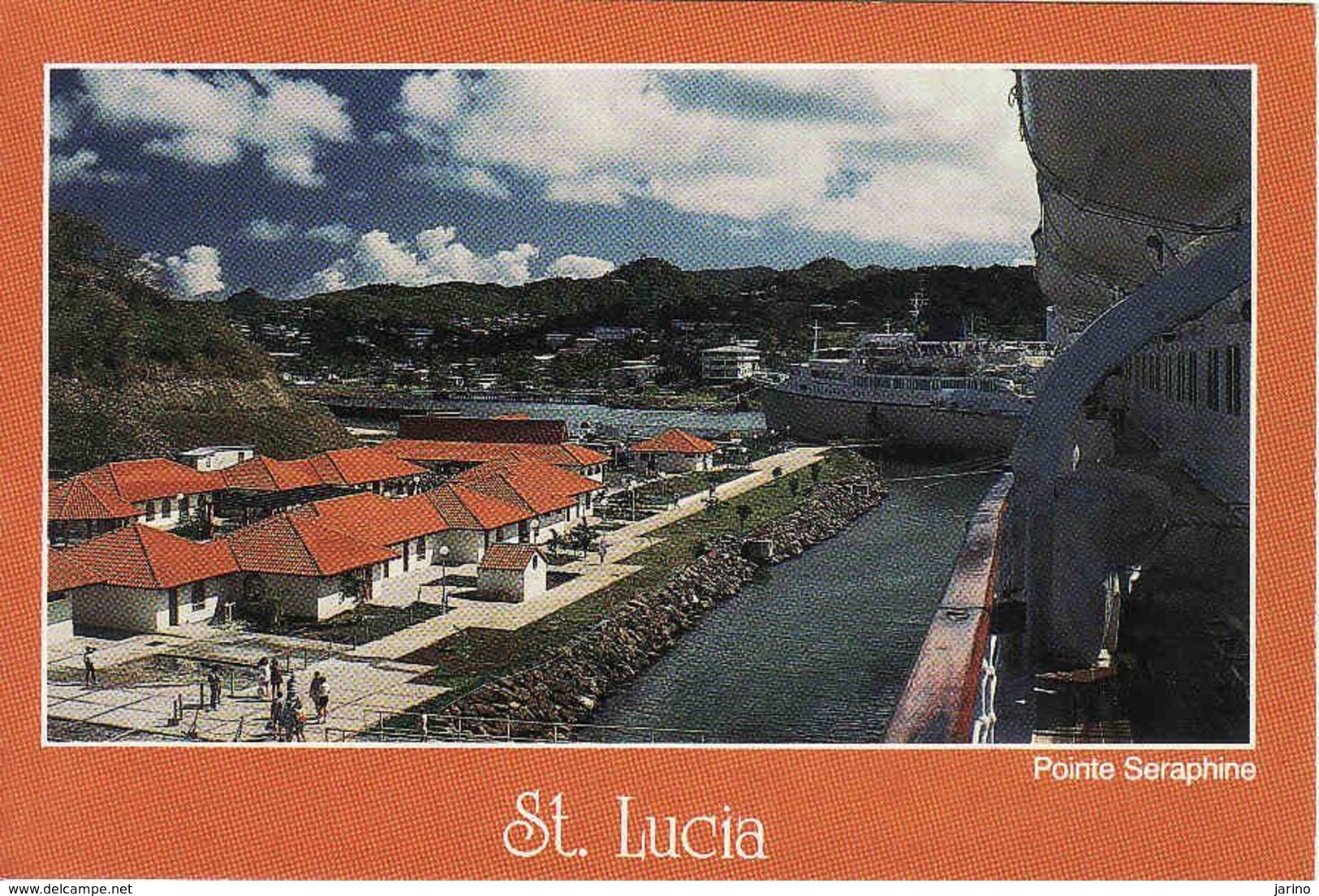 Antilles, Saint Lucia, Pointe Seraphine, Duty-free Shopping, Unused - Santa Lucía