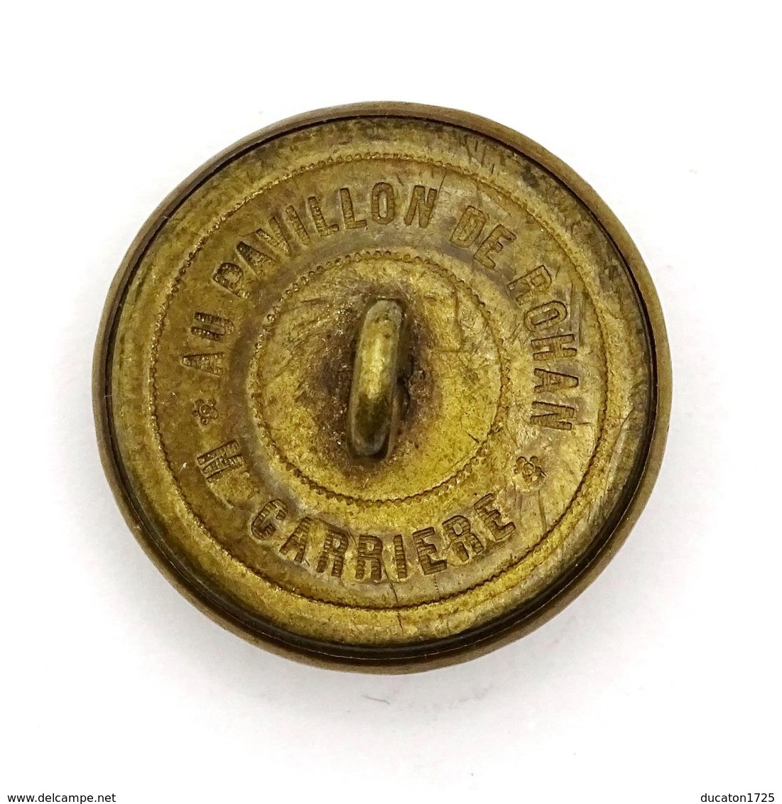 Bouton École Impériale Polytechnique (1852-1870) Napoléon III°. 23 Mm - Boutons