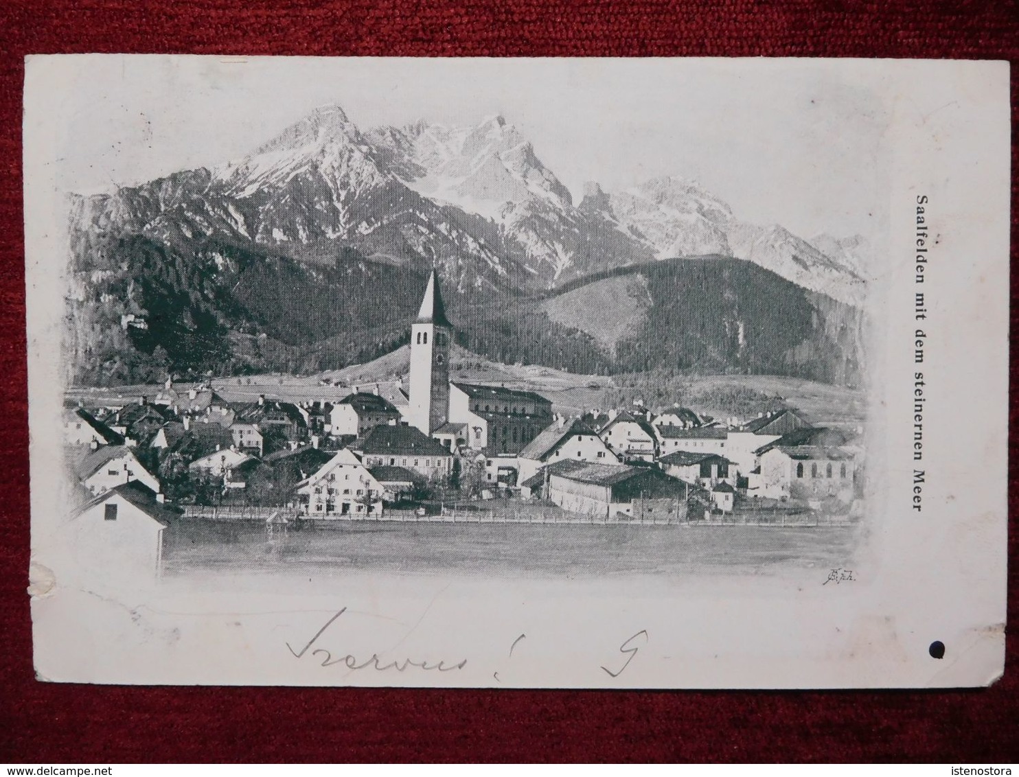 AUSTRIA / SAALFELDEN MIT DEM STEINERNEN MEER / 1899 (AB31) - Saalfelden