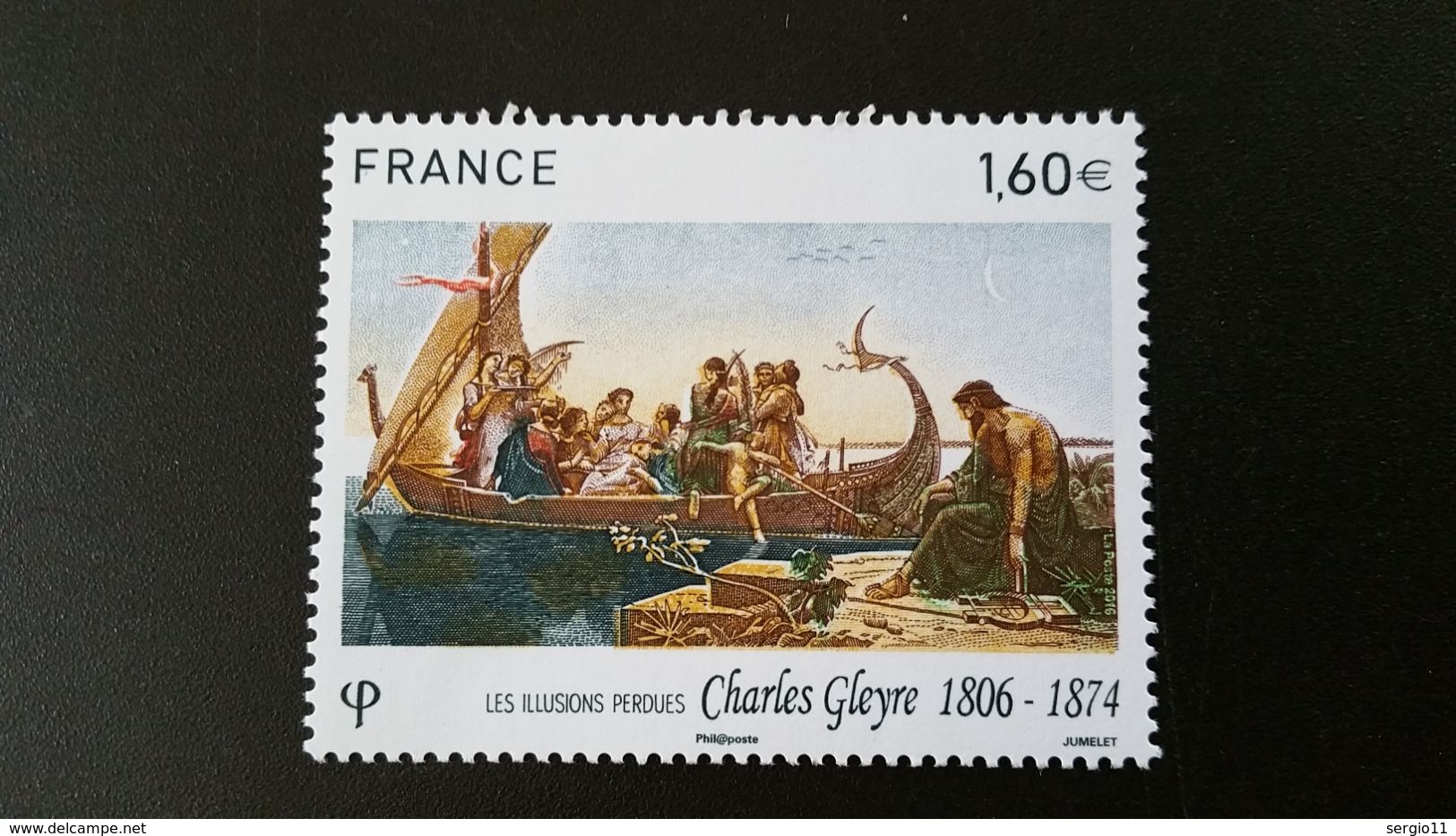 France Timbre NEUF N°5069 - Année 2016 -  Charles Gleyre - Unused Stamps