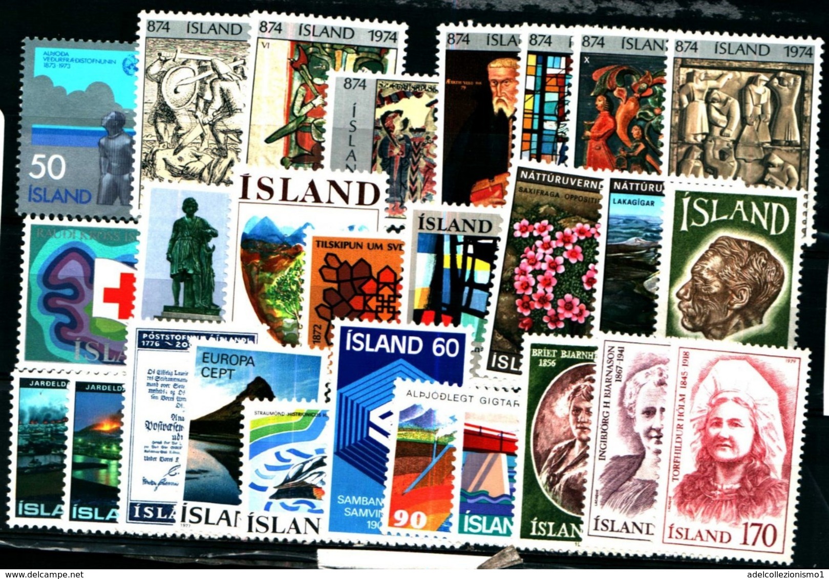 19238) ISLANDA LOTTO FRANCOBOLLI NUOVI  MNH**- - Collections, Lots & Series