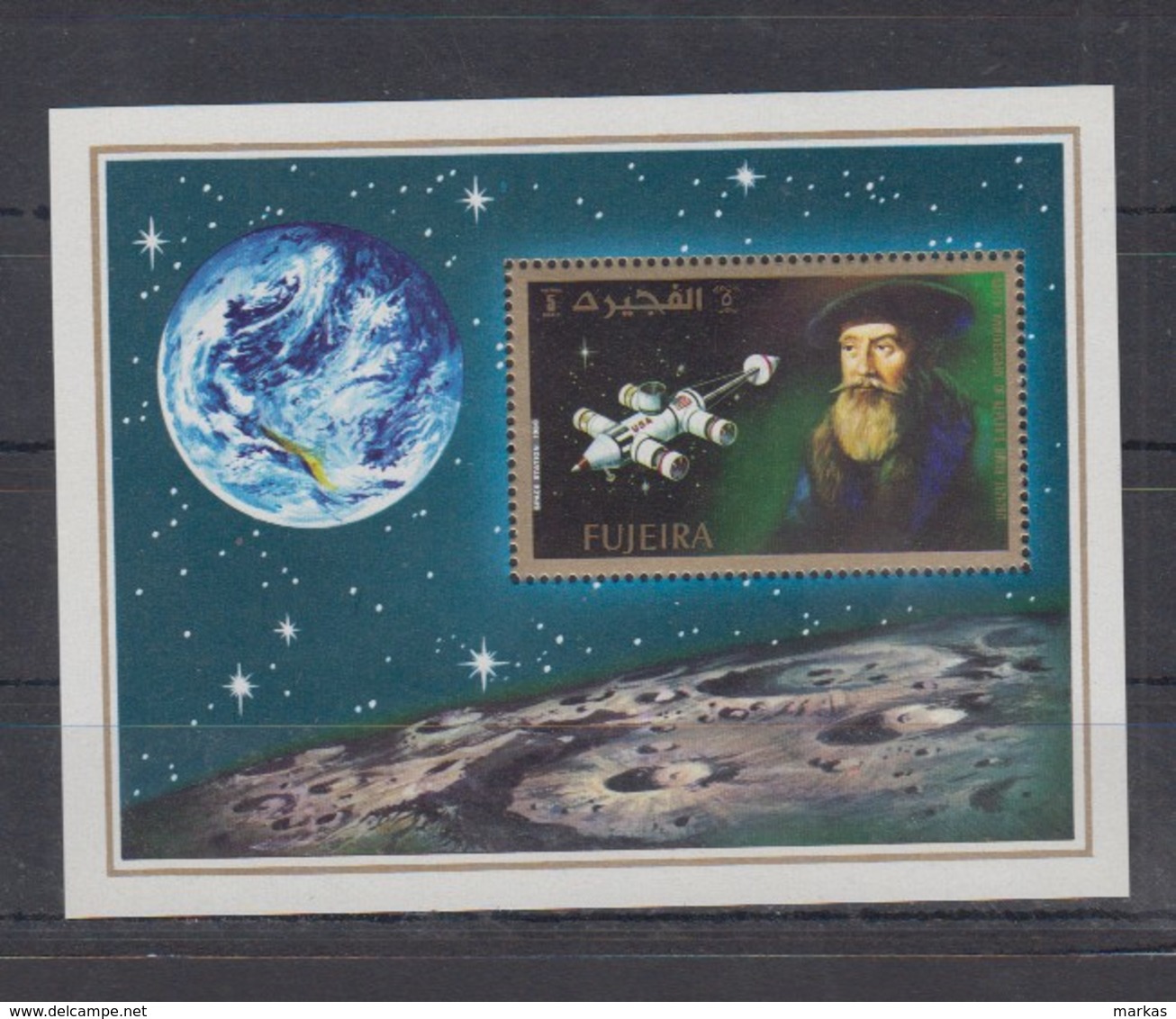 O23. Fujeira - MNH - Space - Spaceships - History - Sonstige & Ohne Zuordnung