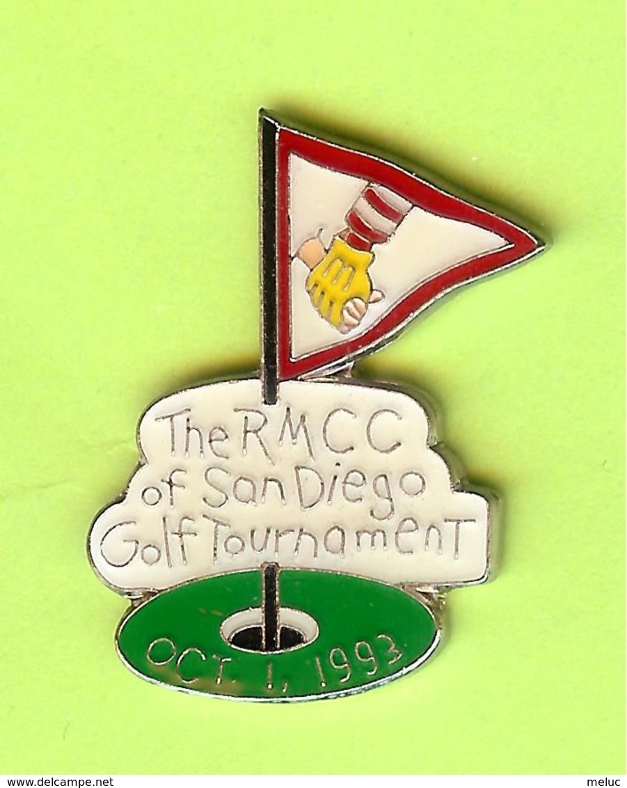 Pin's Mac Do McDonald's The RMCC Of San Diego Golf Tournament 1993 - 6D02 - McDonald's