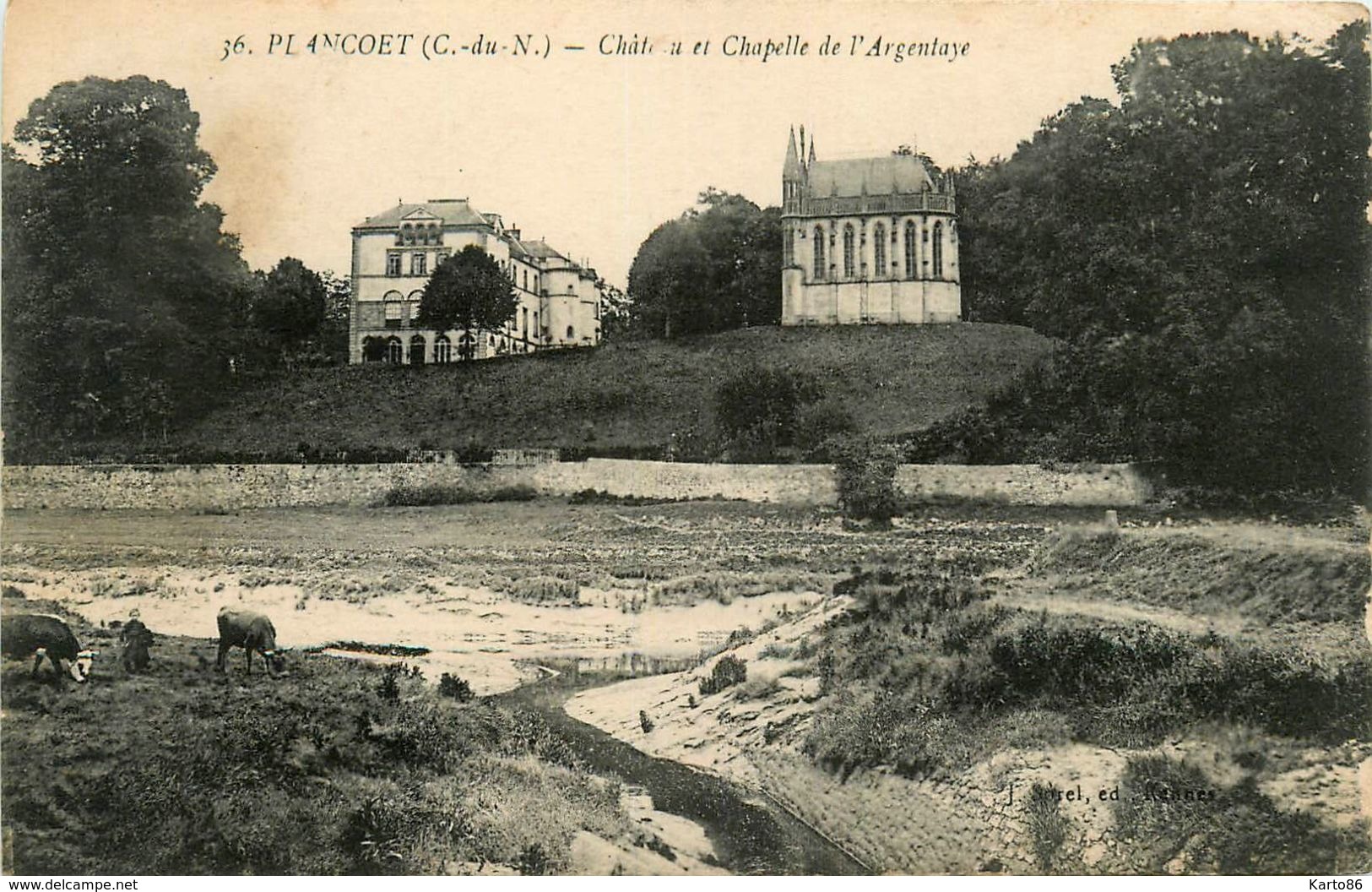 Plancoët * Château Et Chapelle De L'argentaye - Plancoët