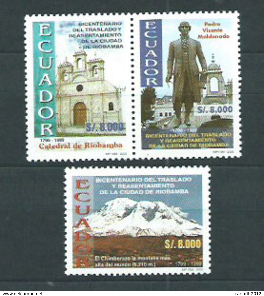 Ecuador - Correo 2000 Yvert 1492/4 ** Mnh - Ecuador