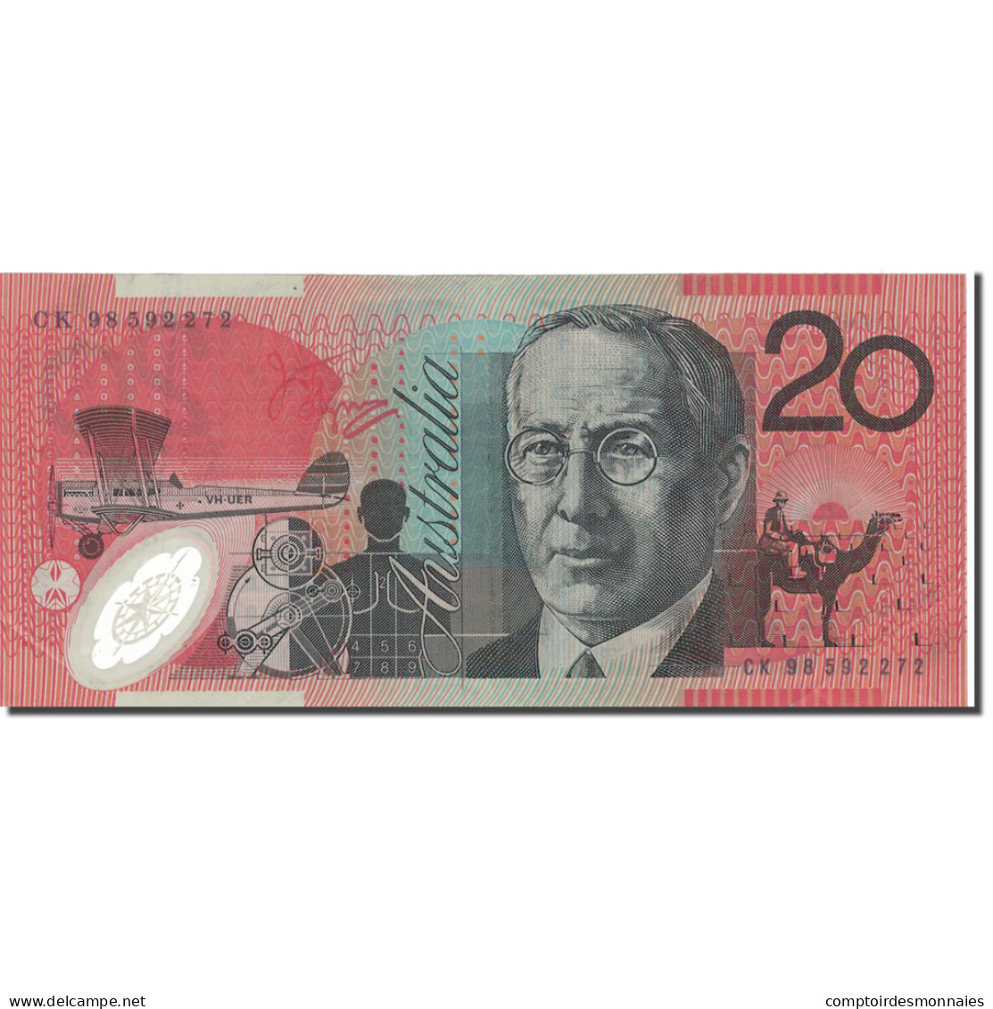 Billet, Australie, 20 Dollars, 1994-2001, KM:53b, TTB+ - 1992-2001 (billetes De Polímero)