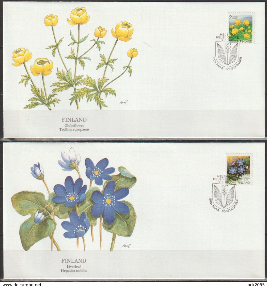 Finnland FDC 1992 MiNr.1163 - 1164 Pflanzen ( D 3145 ) Günstige Versandkosten - FDC