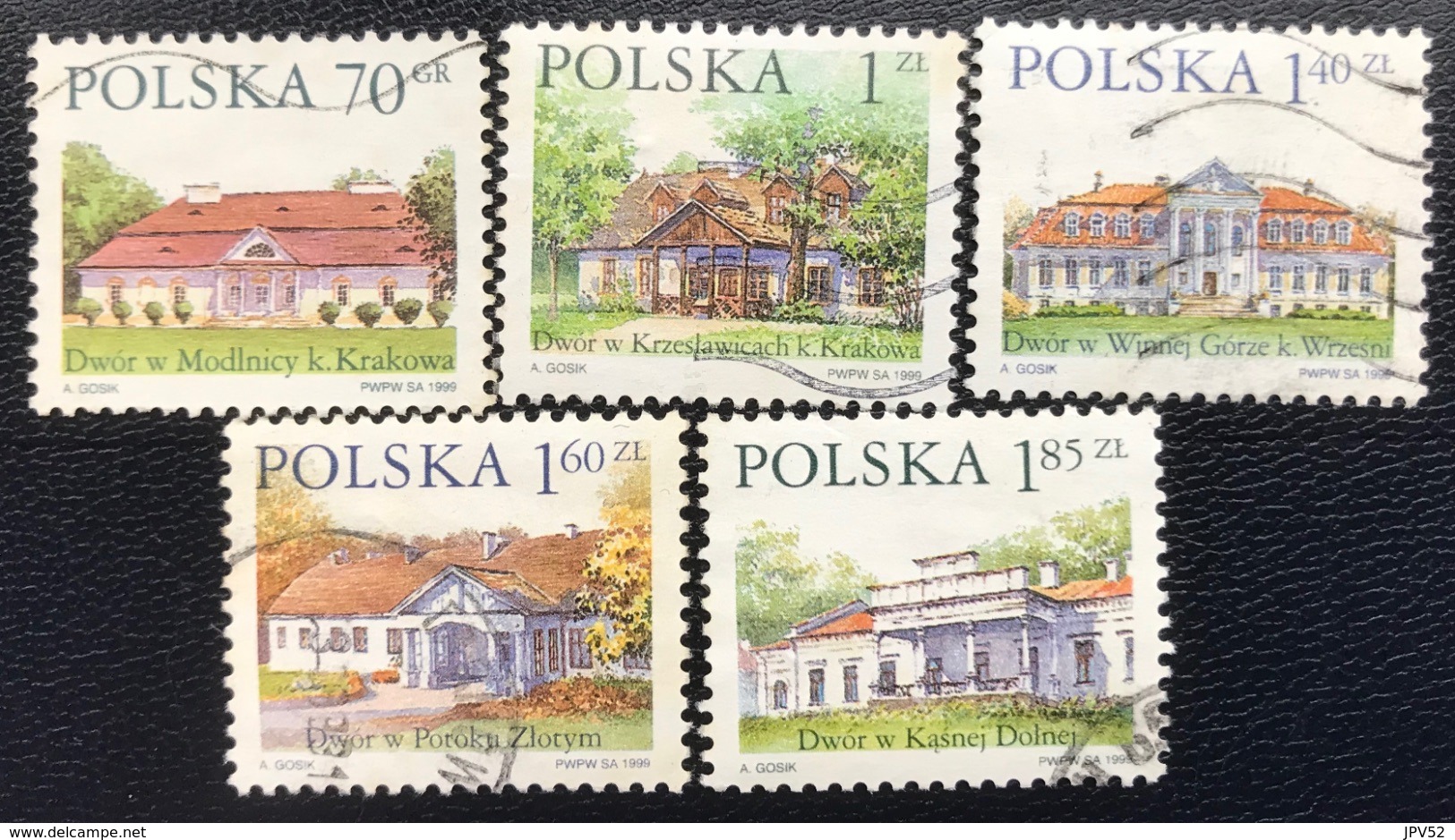 Polska - Poland - Polen - P1/1 - (°)used - 1999 - Polish Estates - Michel Nr. 3772#3776 - Cat € 2,80 - Usados