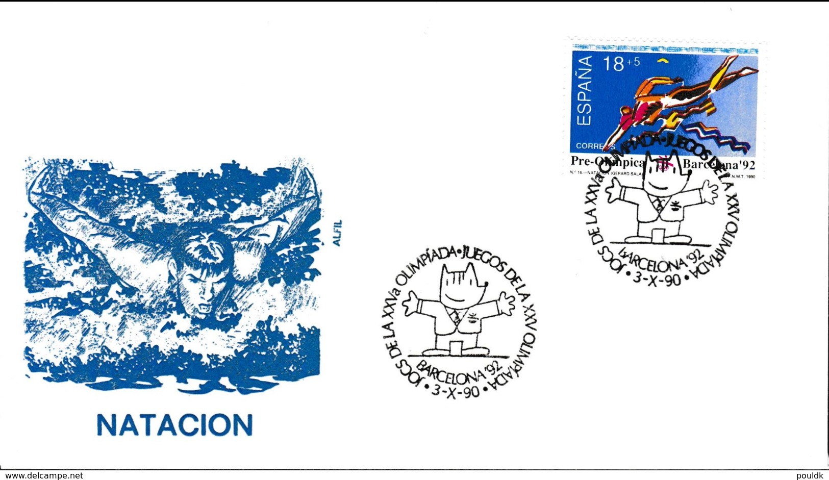 Spain FDC 1992 Barcelona Olympic Games (G89-68) - Estate 1992: Barcellona