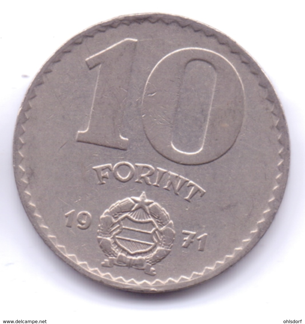 MAGYAR 1971: 10 Forint, KM 595 - Ungarn