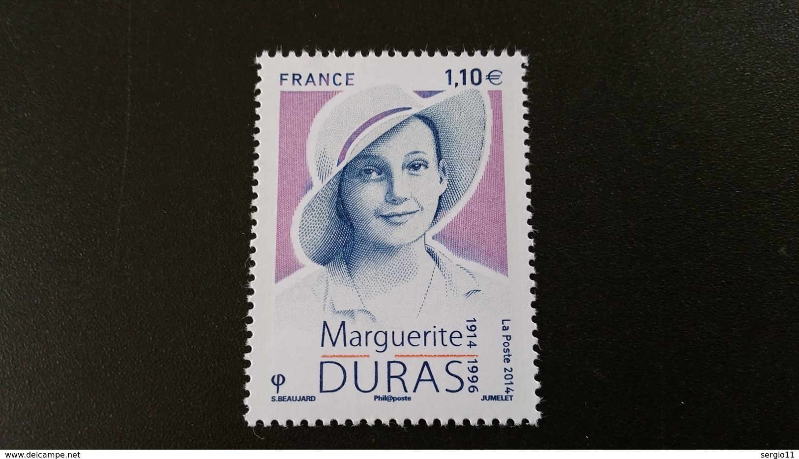 France Timbre NEUF N° 4850 - Année 2014 -Marguerite Duras - Nuovi