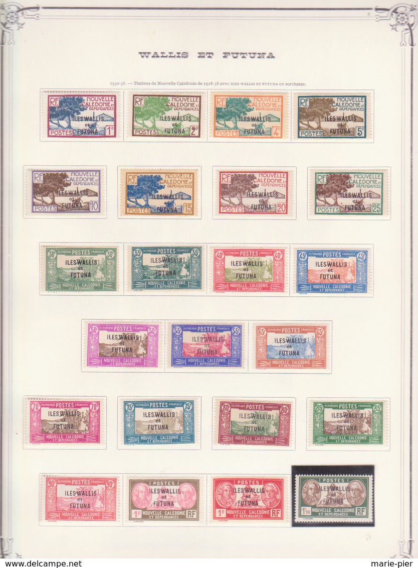 Timbres Wallis Et Futuna (n° 1 à 370 + PA + Taxe + Blocs) - Collections, Lots & Series