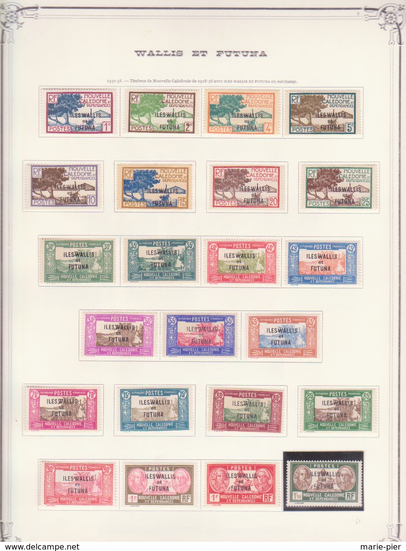 Timbres Wallis Et Futuna (n° 1 à 370 + PA + Taxe + Blocs) - Lots & Serien