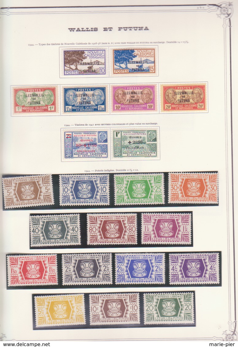 Timbres Wallis Et Futuna (n° 1 à 370 + PA + Taxe + Blocs) - Collections, Lots & Séries