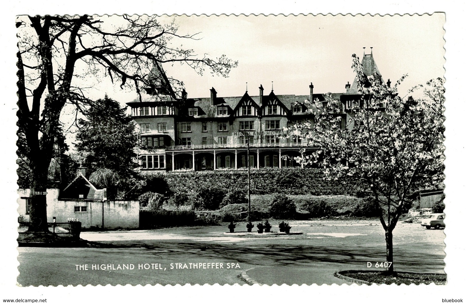 Ref 1379 - Real Photo Postcard - Highlands Hotel Strathpeffer - Ross & Cromarty Scotland - Ross & Cromarty