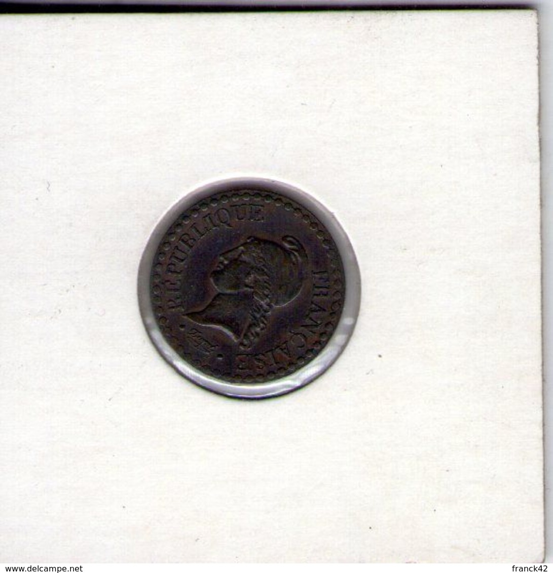 France. 1 Centime 1849 A Avec Point Sur Le E De République - 1 Centime