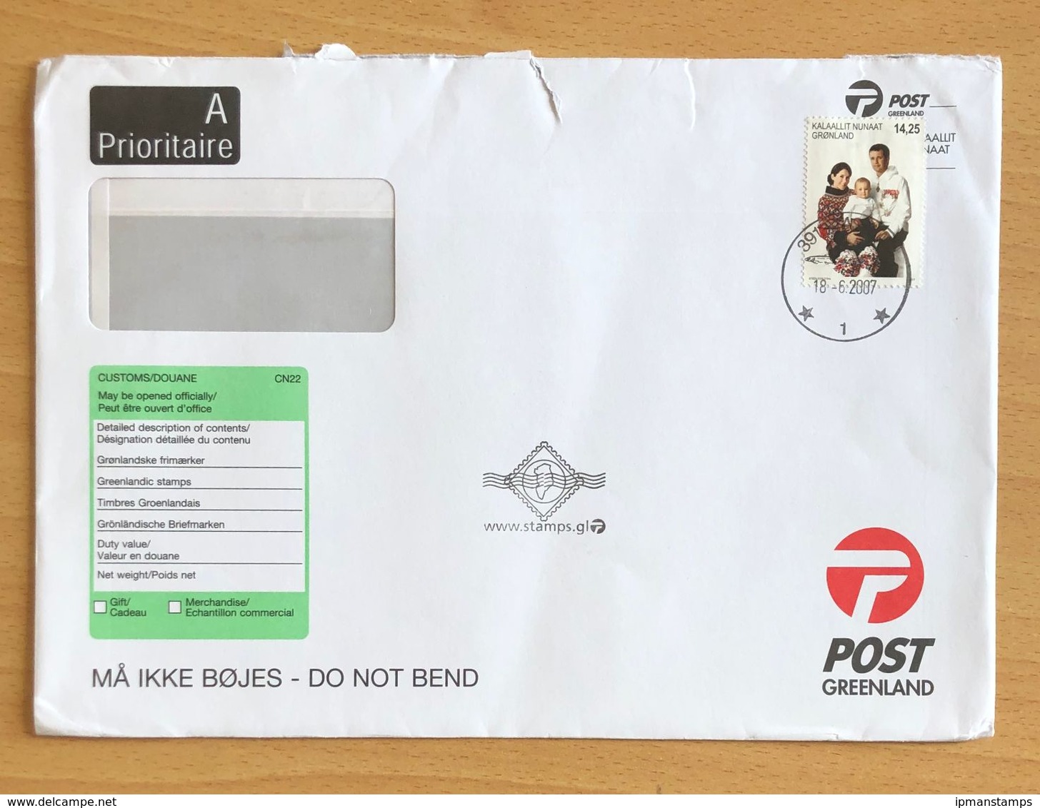 STORIA POSTALE, LETTERA PRIORITARIA / POSTAL HISTORY, PRIORITY MAIL - Marcophilie