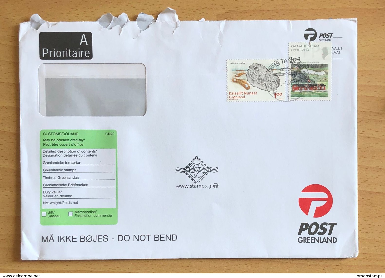 STORIA POSTALE, LETTERA PRIORITARIA / POSTAL HISTORY, PRIORITY MAIL - Postmarks