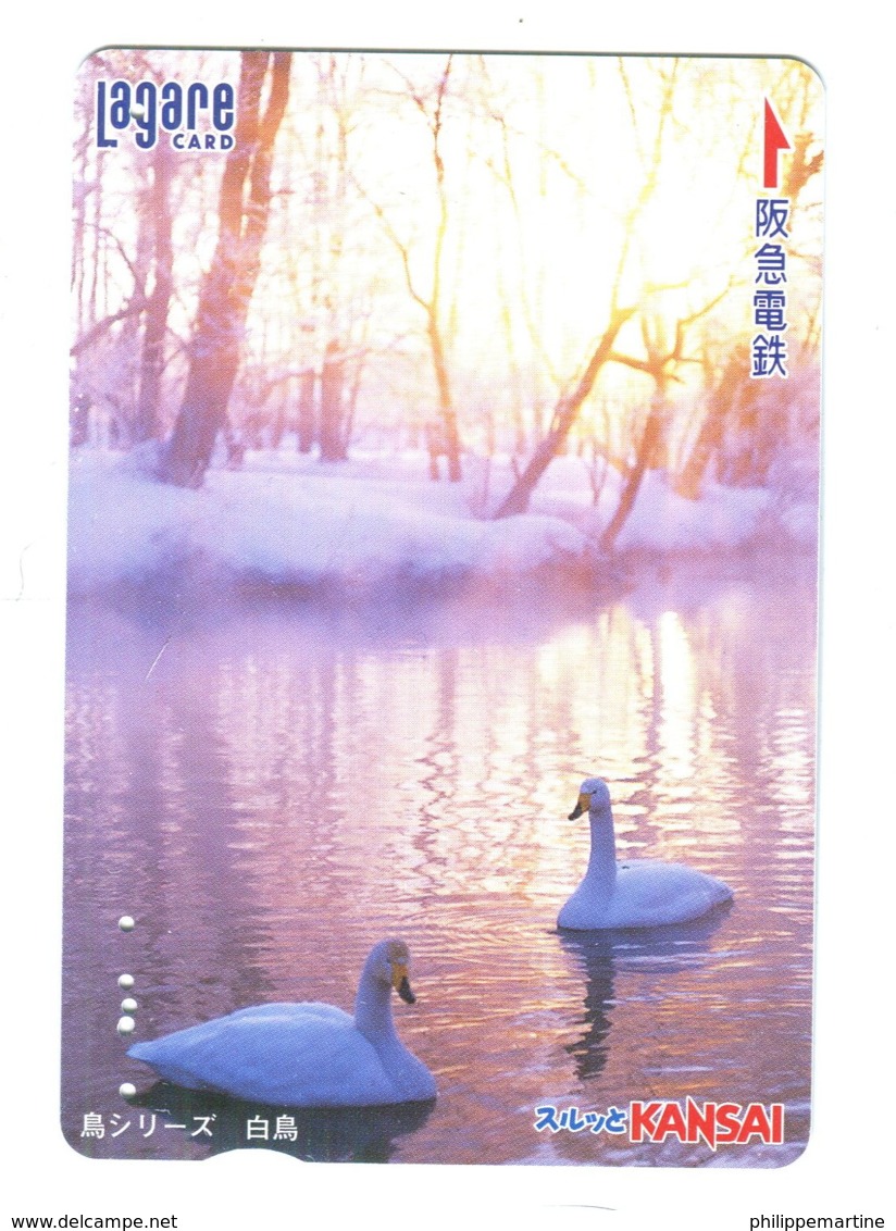 Japon - Lagare Card : Cygnes - Mundo