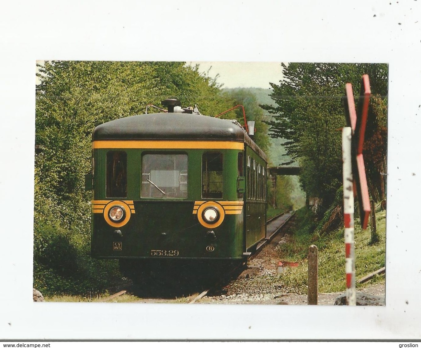 OLLOY SUR VIROIN LIGNE 132 LE 22 MAI 1987 AUTORAIL BROSSEL 553.29 (GERMAIN 1941) - Autres & Non Classés