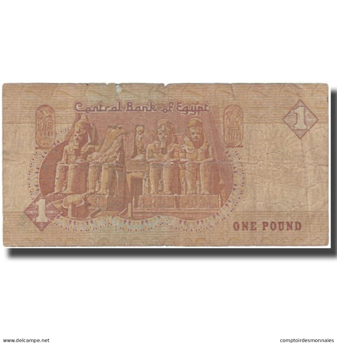 Billet, Égypte, 1 Pound, KM:50c, B - Egitto