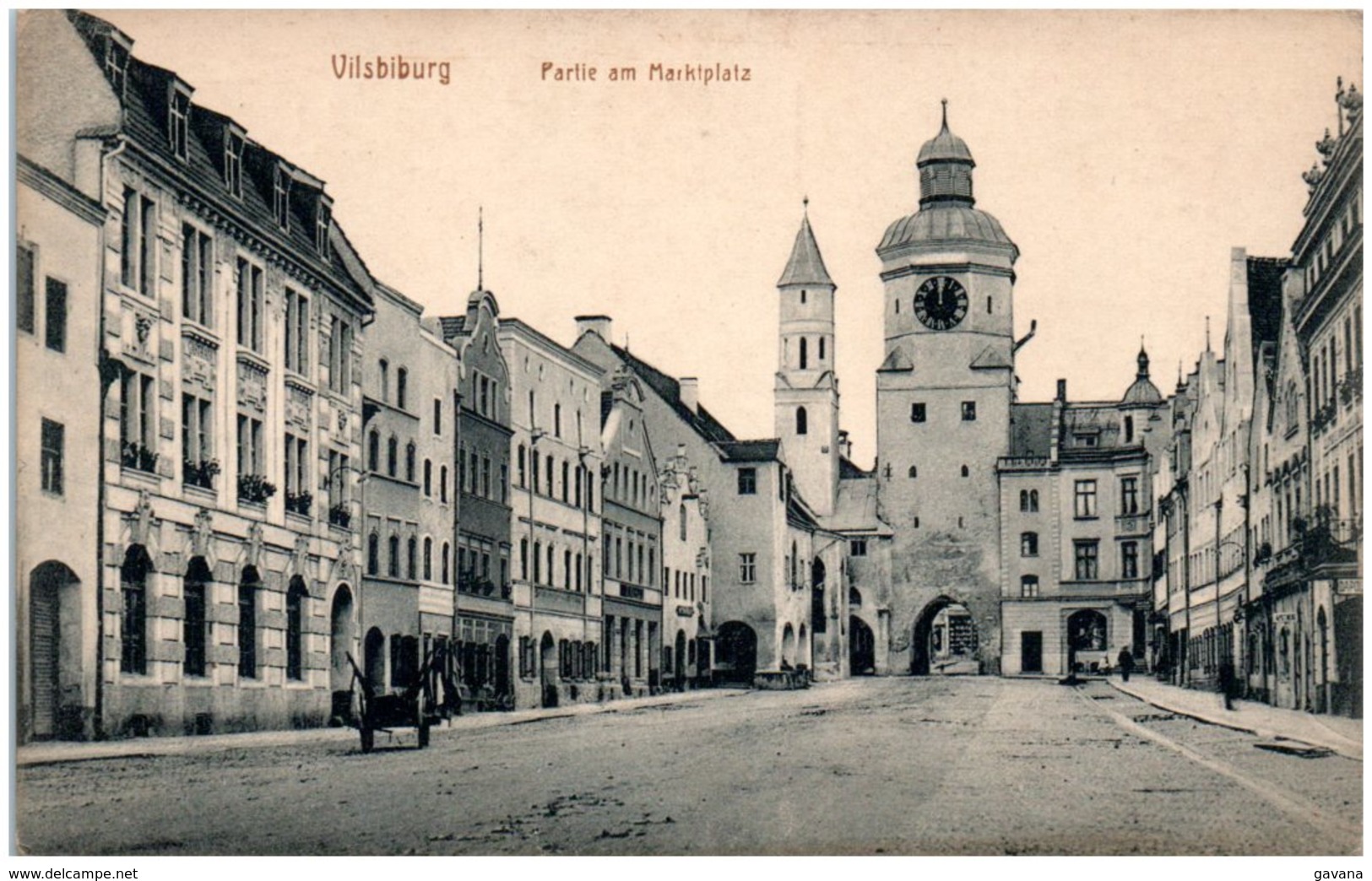 VILSBIBURG - Partie Am Marktplatz - Vilsbiburg