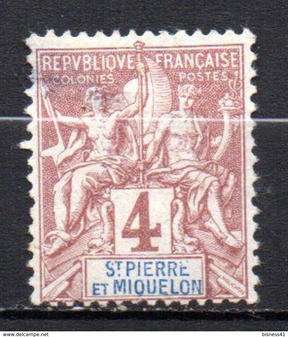 Col17  Colonie Saint Pierre & Miquelon SPM N° 61 Oblitéré Cote 3,30 € - Used Stamps