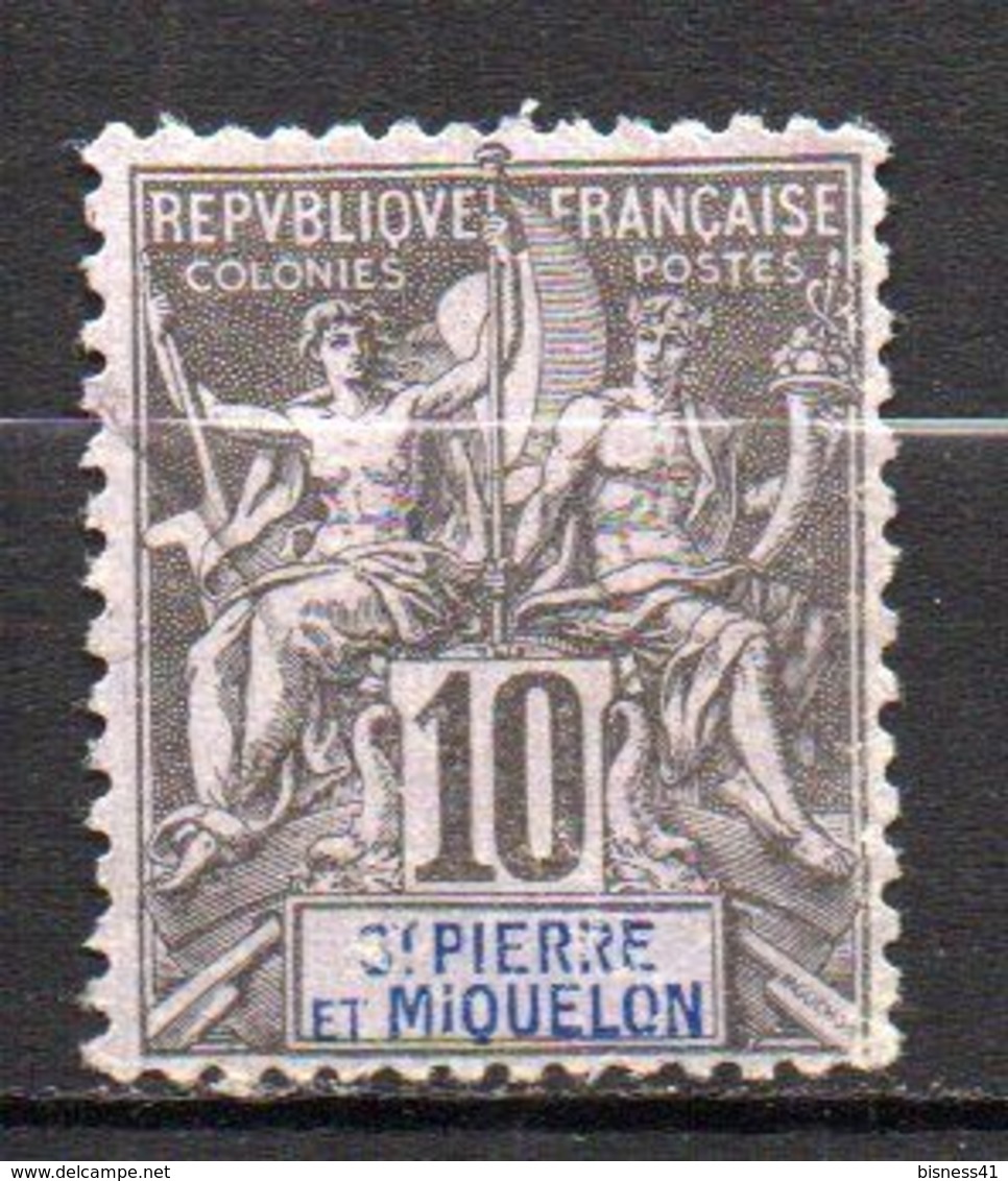 Col17  Colonie Saint Pierre & Miquelon SPM N° 63 Oblitéré Cote 8,00 € - Used Stamps