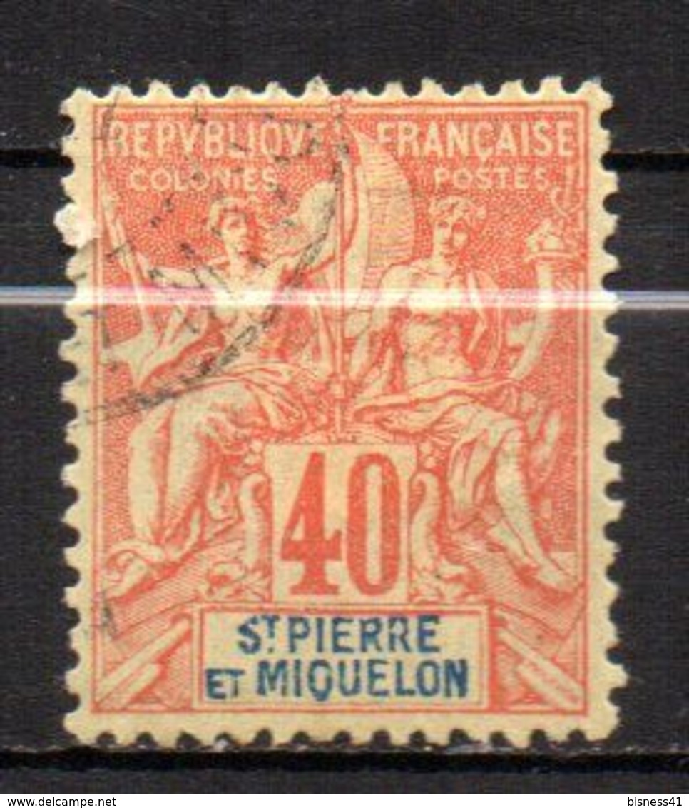 Col17  Colonie Saint Pierre & Miquelon SPM N° 68 Oblitéré Cote 11,00 € - Used Stamps