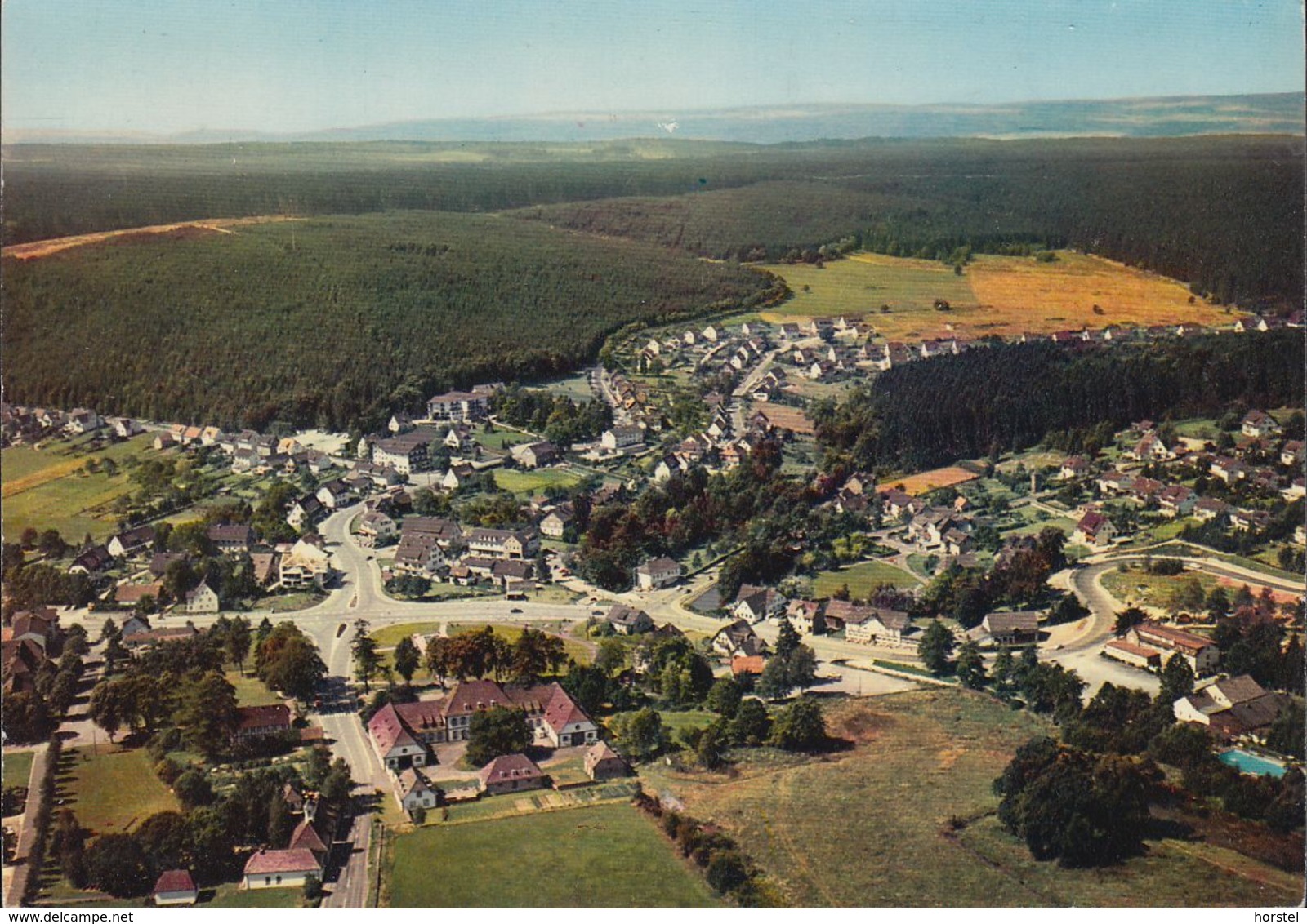 D-37603 Holzminden /Neuhaus  (Solling)  Luftbild - Aerial View - Holzminden