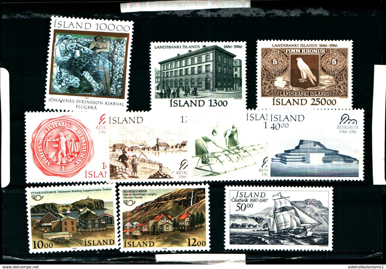 19241B) ISLANDA LOTTO FRANCOBOLLI NUOVI  MNH**- - Collections, Lots & Séries