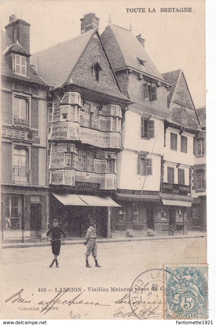 LANNNION VIEILLES MAISONS (dil459) - Lannion