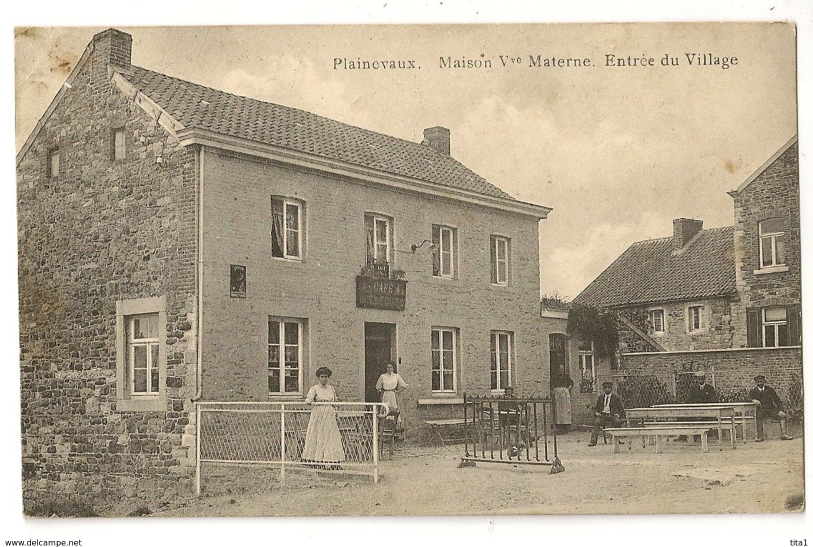1 - Plainevaux - Maison Vve Materne - Entrée Du Village - Neupre